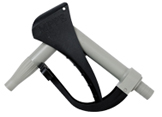 Polypropylene – 1' O.D. (25 mm) – hose barb intake Hand Nozzle